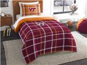 Northwest NCAA Virginia Tech Twin Comforter & Sham Northwest NCAA Virginia Tech Twin Comforter & Sham