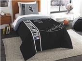 Northwest MLB White Sox Twin Comforter & Sham Northwest MLB White Sox Twin Comforter & Sham