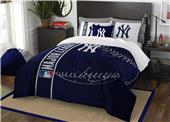Northwest MLB NY Yankees Full Comforter & 2 Shams Northwest MLB NY Yankees Full Comforter & 2 Shams