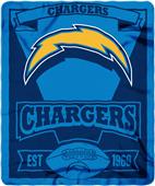 Northwest NFL Chargers 50x60 Marque Fleece Northwest NFL Chargers 50x60 Marque Fleece