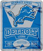 Northwest NFL Lions 50x60 Marque Fleece Northwest NFL Lions 50x60 Marque Fleece