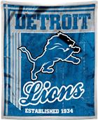 Northwest NFL Lions 50x60 Mink Sherpa Throw Northwest NFL Lions 50x60 Mink Sherpa Throw