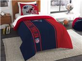Northwest NFL Patriots Twin Comforter & Sham Northwest NFL Patriots Twin Comforter & Sham
