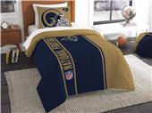 Northwest NFL Rams Twin Comforter & Sham Northwest NFL Rams Twin Comforter & Sham