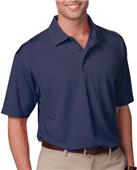 Blue Generation Men's Tonal Stripe Wicking Polo Blue Generation Men's Tonal Stripe Wicking Polo