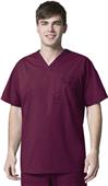 WonderWink Mens Honor WonderFLEX Utility Scrub Top WonderWink Mens Honor WonderFLEX Utility Scrub Top