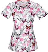 Code Happy V-Neck Scrub Tops Code Happy V-Neck Scrub Tops