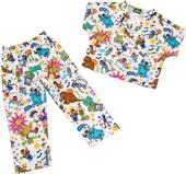 Tooniforms Kids Sesame Street Scrub Set Tooniforms Kids Sesame Street Scrub Set