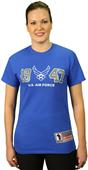 Battlefield Collection Air Force Mom Jersey Tee Battlefield Collection Air Force Mom Jersey Tee