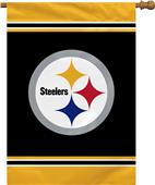 NFL Pittsburgh Steelers 28" x 40" House Banner NFL Pittsburgh Steelers 28" x 40" House Banner