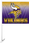 NFL Minnesota Vikings 2-Sided 11" x 14" Car Flag NFL Minnesota Vikings 2-Sided 11" x 14" Car Flag