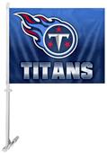 NFL Tennessee Titans 2-Sided 11"x14" Car Flag NFL Tennessee Titans 2-Sided 11"x14" Car Flag