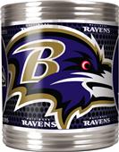 NFL Baltimore Ravens Stainless Steel Can Holder NFL Baltimore Ravens Stainless Steel Can Holder