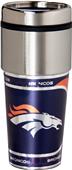NFL Denver Broncos Stainless Travel Tumbler NFL Denver Broncos Stainless Travel Tumbler