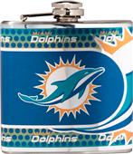 NFL Miami Dolphins Stainless Steel Flask NFL Miami Dolphins Stainless Steel Flask