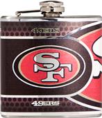 NFL San Francisco 49er's Stainless Steel Flask NFL San Francisco 49er's Stainless Steel Flask