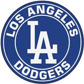 Fan Mats MLB Los Angeles Dodgers Roundel Mat Fan Mats MLB Los Angeles Dodgers Roundel Mat