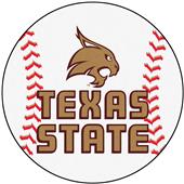 Fan Mats Texas State University Baseball Mat Fan Mats Texas State University Baseball Mat