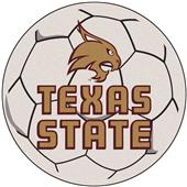 Fan Mats Texas State University Soccer Ball Mat Fan Mats Texas State University Soccer Ball Mat