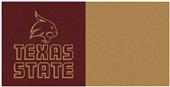 Fan Mats Texas State University Team Carpet Tiles Fan Mats Texas State University Team Carpet Tiles