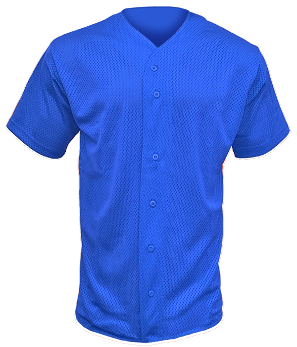 E10738 Epic 11oz, Pro Mesh Full Button Baseball Jerseys