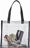 Holloway Carrier Heavy-Guage Clear Plastic Tote Holloway Carrier Heavy-Guage Clear Plastic Tote