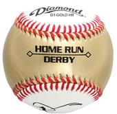 Diamond Gold Home Run Derby Baseball Low Seam Diamond Gold Home Run Derby Baseball Low Seam