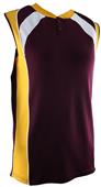 VKM Women's Sleeveless Mesh Softball Jerseys-CO VKM Women's Sleeveless Mesh Softball Jerseys-CO