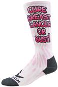Red Lion Or Bust! Breast Cancer Crew Socks Red Lion Or Bust! Breast Cancer Crew Socks