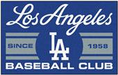Fan Mats MLB Los Angeles Dodgers Starter Mat Fan Mats MLB Los Angeles Dodgers Starter Mat