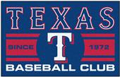 Fan Mats MLB Texas Rangers Starter Mat Fan Mats MLB Texas Rangers Starter Mat