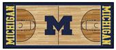 Fan Mats Univ. of Michigan Basketball Court Runner Fan Mats Univ. of Michigan Basketball Court Runner