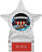 Hasty Awards 6" Star Ice Patriot Swimming Trophy Hasty Awards 6" Star Ice Patriot Swimming Trophy