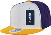 Decky 3 Tone Flat Bill 6-panel Snapback Caps Decky 3 Tone Flat Bill 6-panel Snapback Caps