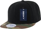 Decky Camo Bill 6-panel Snapback Caps Decky Camo Bill 6-panel Snapback Caps