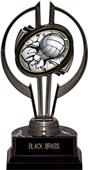 Black Hurricane 7" Bust-Out Volleyball Trophy Black Hurricane 7" Bust-Out Volleyball Trophy
