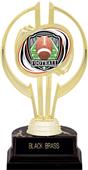Awards Gold Hurricane 7" Shield Football Trophy Awards Gold Hurricane 7" Shield Football Trophy