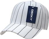 Decky Fitted 6-panel Pin Striped Baseball Caps Decky Fitted 6-panel Pin Striped Baseball Caps