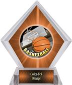 HD Basketball Orange Diamond Ice Trophy HD Basketball Orange Diamond Ice Trophy