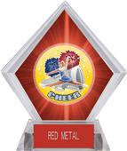 Hasty Awards HD Cheer Red Diamond Ice Trophy Hasty Awards HD Cheer Red Diamond Ice Trophy
