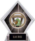 ProSport Football Black Diamond Ice Trophy ProSport Football Black Diamond Ice Trophy