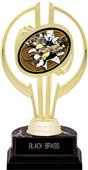 Awards Gold Hurricane 7" Bust-Out Football Trophy Awards Gold Hurricane 7" Bust-Out Football Trophy