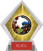 Awards PR1 Football Yellow Diamond Ice Trophy Awards PR1 Football Yellow Diamond Ice Trophy