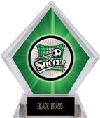 Xtreme Soccer Green Diamond Ice Trophy Xtreme Soccer Green Diamond Ice Trophy