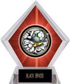 Awards Bust-Out Soccer Red Diamond Ice Trophy Awards Bust-Out Soccer Red Diamond Ice Trophy