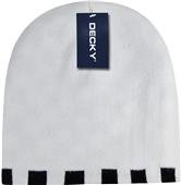 Decky Checkered Reversible Beanies Decky Checkered Reversible Beanies