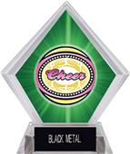 Awards Classic Cheer Green Diamond Ice Trophy Awards Classic Cheer Green Diamond Ice Trophy