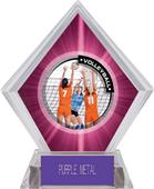 Awards PR2 Volleyball Pink Diamond Ice Trophy Awards PR2 Volleyball Pink Diamond Ice Trophy