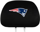 NFL New England Patriots Headrest Covers -Set of 2 NFL New England Patriots Headrest Covers -Set of 2