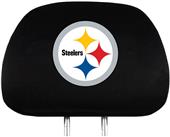 NFL Pittsburgh Steelers Headrest Covers - Set of 2 NFL Pittsburgh Steelers Headrest Covers - Set of 2
